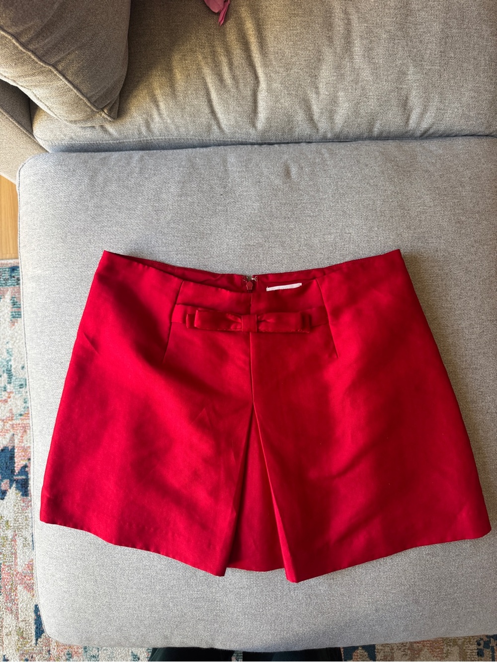 H&M Bow Front Mini Skirt